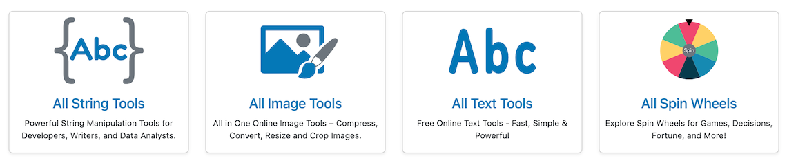 Online Web Tools